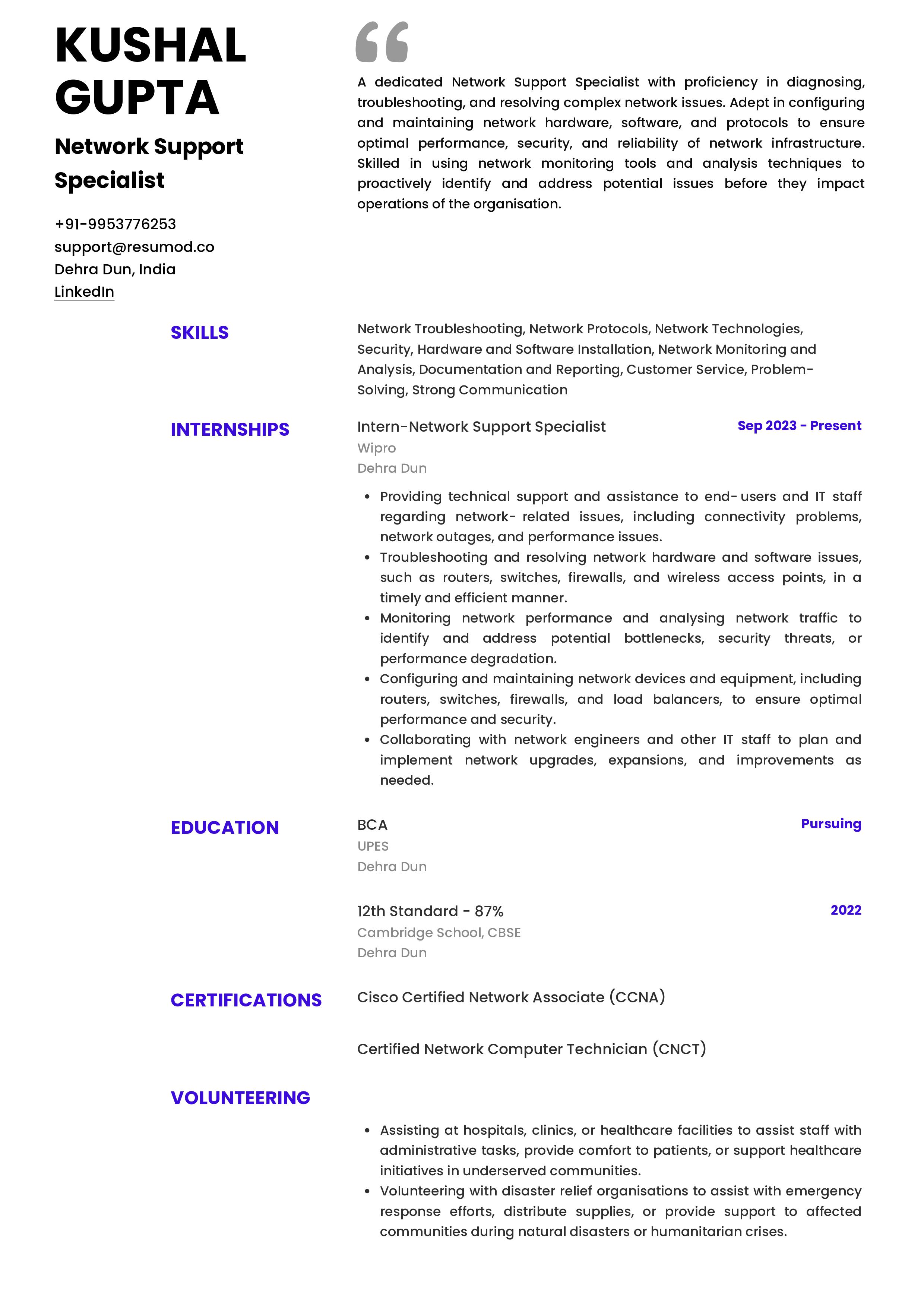 Resume 2
